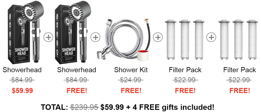 THE FILTERED SHOWERHEAD™